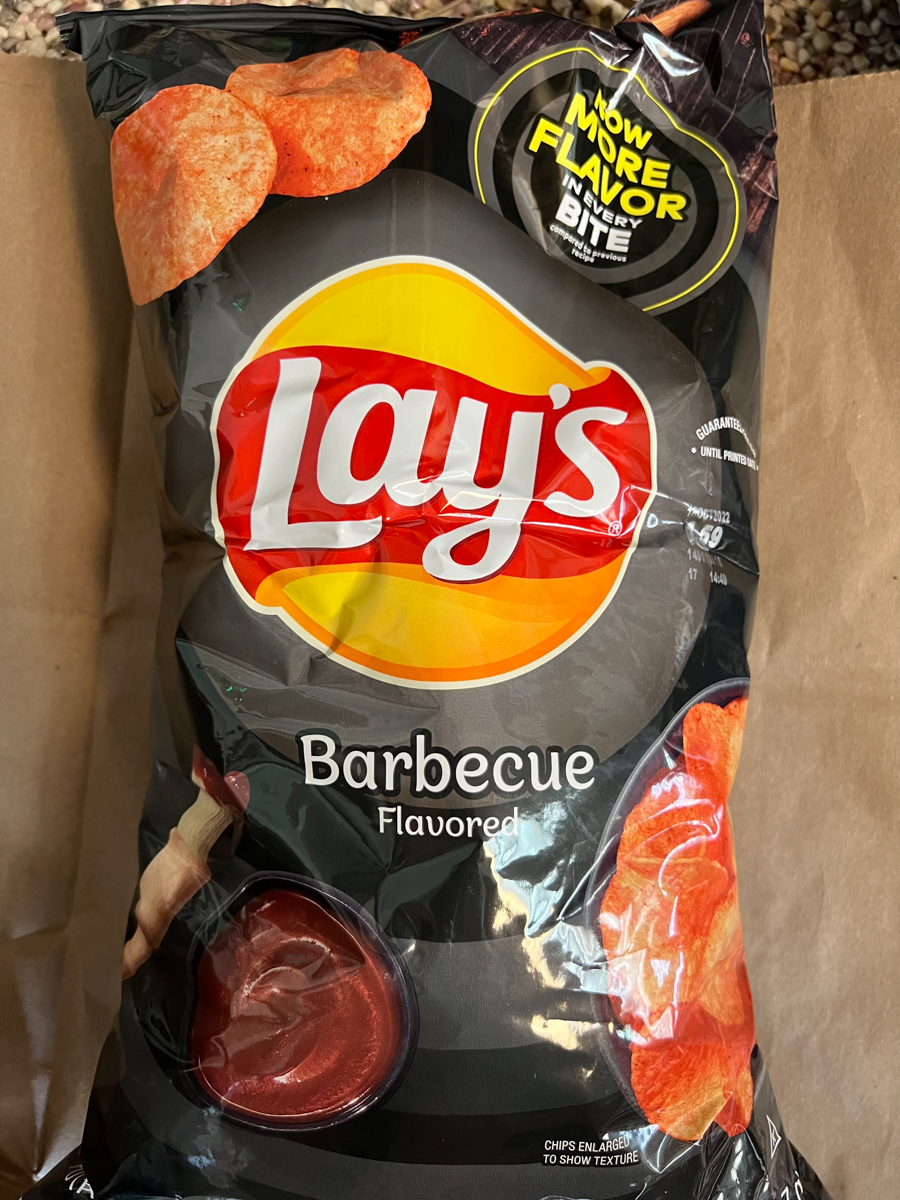 Lay's Barbecue Bag