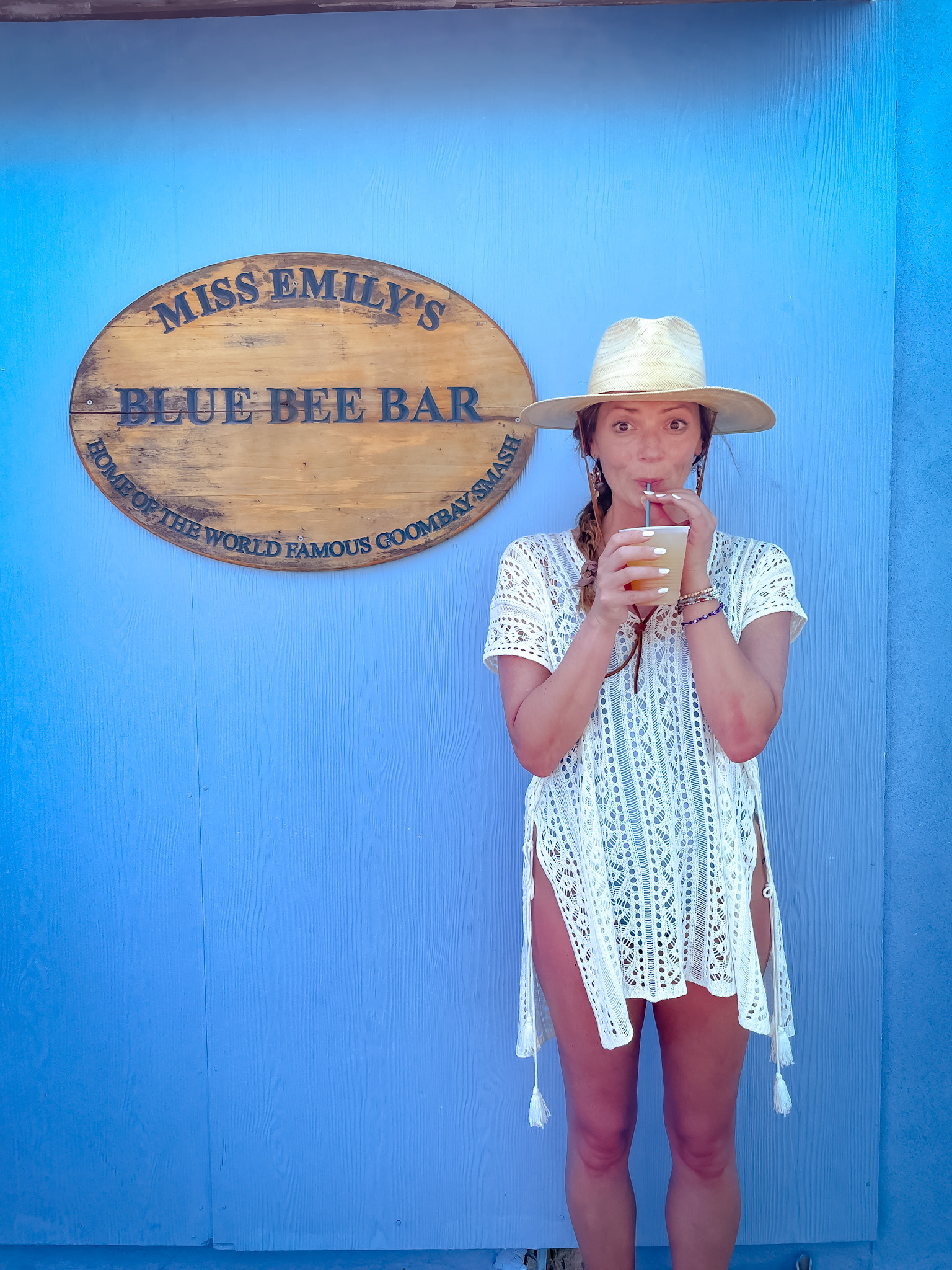 Mrs. Emily's blue bee