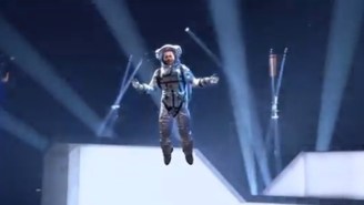 Johnny Depp’s New Acting Gig Is Being Digitally Imposed Onto An Astronaut Floating Over The 2022 MTV VMAs