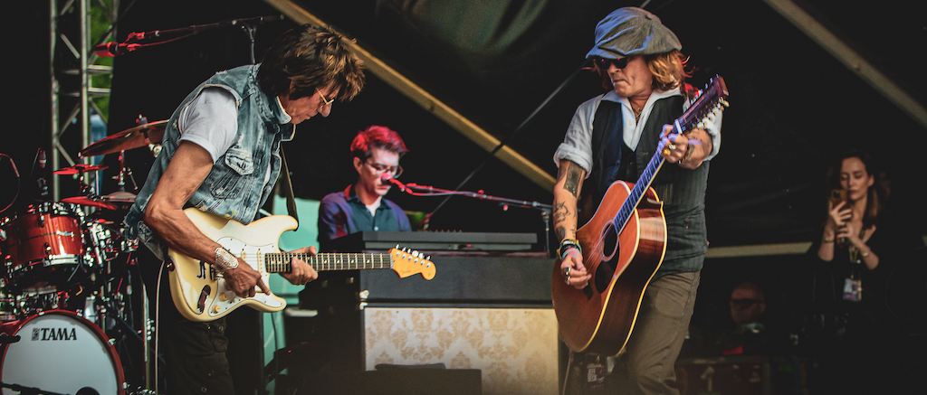 Johnny Depp, Jeff Beck