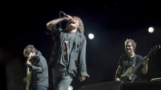 Gerard Way Wore A Custom Cheerleader Dress To Perform A My Chemical Romance Concert