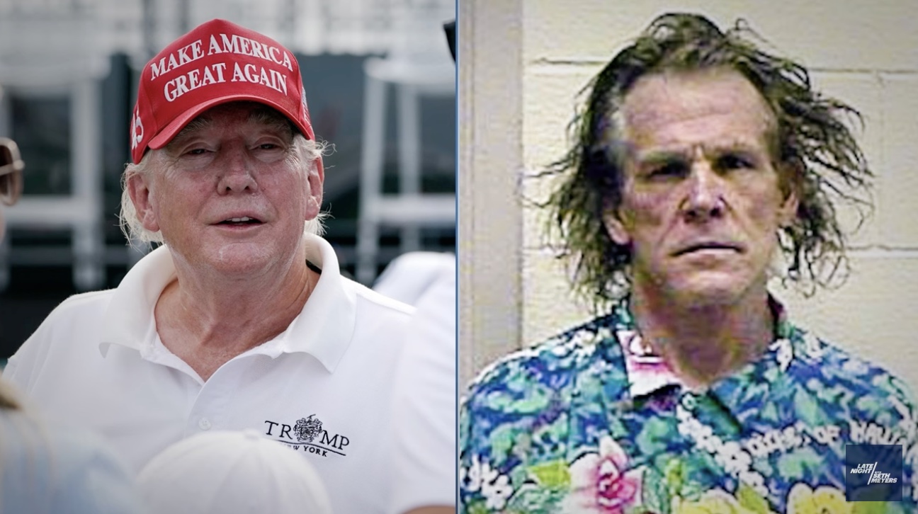 Donald Trump and Nick Nolte