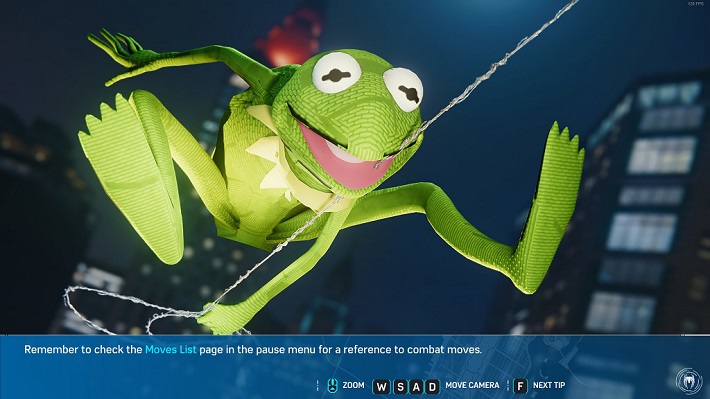 Swing Through New York City As Kermit The Frog In A Chaotic ‘Spider-Man’ Mod