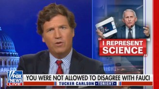 Anthony Fauci Referred To Himself In The Third Person And Tucker Carlson Lost His Sh*t: ‘Woah, Settle Down, Megalomania Man. This Is Nuts!’