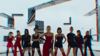 Twice Dances Through Their Own Video Game Universe In The Colorful ‘Talk That Talk’ Video