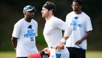 Panthers Players Had To Run During Practice For Celebrating A Touchdown Too Early