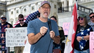 Jon Stewart Jokes That He’s ‘Hunter Biden’s Cocaine Dealer’ While Fighting For Veteran’s Bill On Steps Of The Capitol