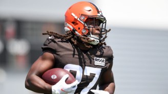 Report: Kareem Hunt Requested A Trade But The Browns Told Him No
