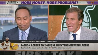 Oh God, Stephen A. Smith And Mad Dog Are Yelling About Whether LeBron’s A Top-3 All-Time Player Now