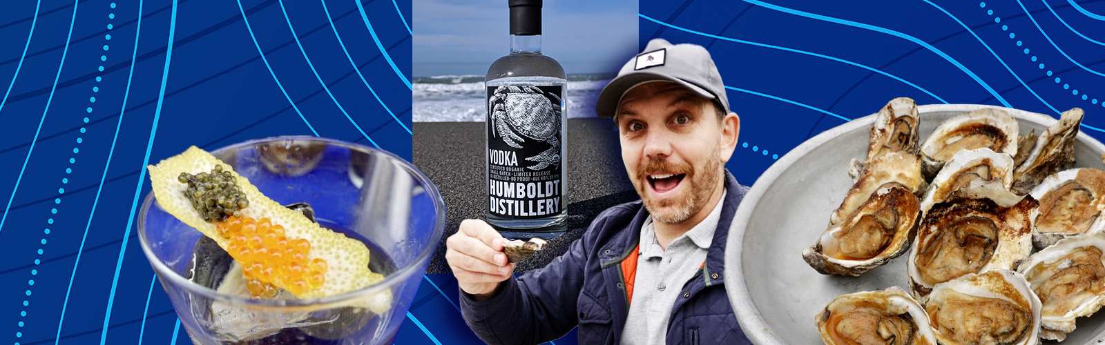 Humboldt Vodka And Vince Mancini's Dumb Oyster-eating Face