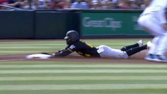 Pirates Infielder Rodolfo Castro’s Phone Fell Out Of His Pocket While He Slid Into Third