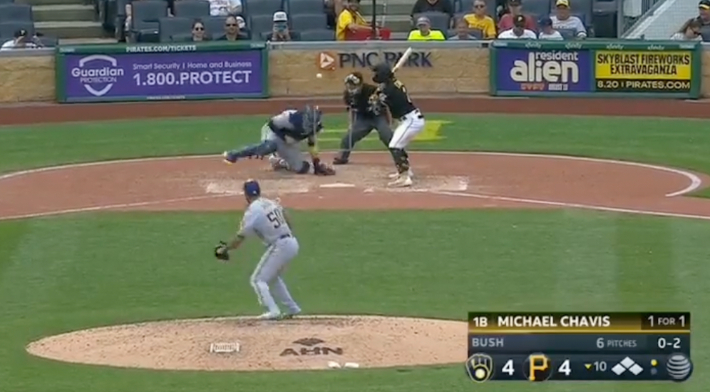 The Pirates Beat The Brewers On A Walk-Off Wild Pitch