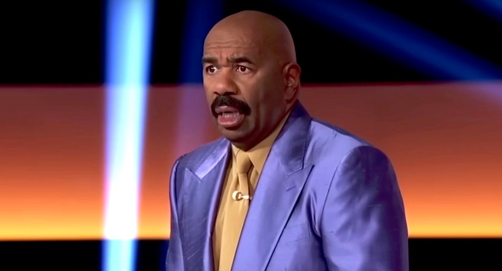 Steve Harvey Was Shocked By Dirty Answer On 'Family Feud'