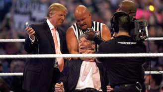 Trump Is So Protective Of His Hair That He Rigged A Bet During His Infamous WrestleMania Match With Vince McMahon