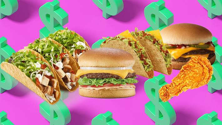 The Tastiest Fast Food Items You Can Get For $1 Or Less