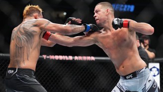 Nate Diaz Ended His UFC Tenure By Submitting Tony Ferguson At UFC 279
