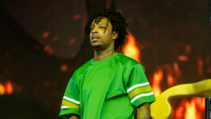 21 Savage Says He Needs '50 Percent' of Every Song With 'Yessirskiii' Hook