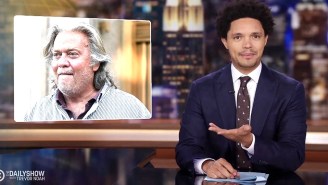 Trevor Noah Is Amused By ‘Little Bitch’ Steve Bannon’s Tough Guy Act: ‘He Looks Like He Sublets From Oscar The Grouch’