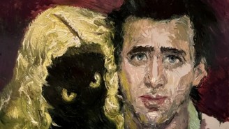 A CatCon Art Show Will Pay Tribute To Nicolas Cage’s Profound Love For Cats