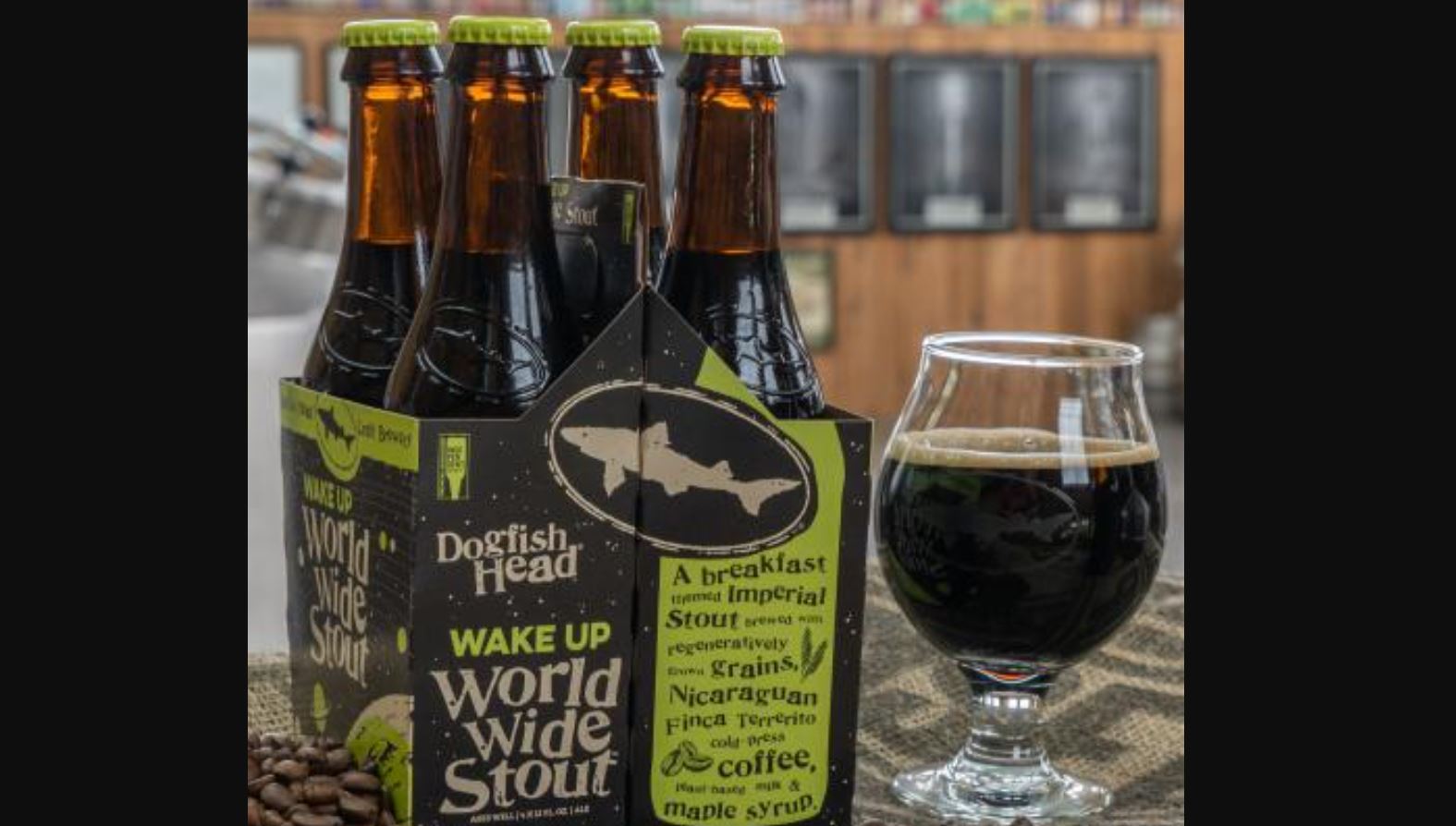 Dogfish Head Wake Up Worldwide Stout