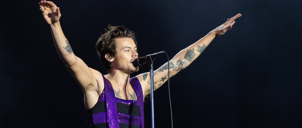 Harry Styles Tears Up As MSG Banner Is Raised In His Honor