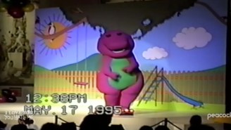The ‘I Love You, You Hate Me’ Trailer Shows Barney The Purple Dinosaur Getting Death Threats