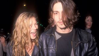 Kate Moss Recalled A Charming Story About The Time Johnny Depp Delivered Her A Diamond Necklace: ‘He Pulled Them Out Of The Crack Of His Ass’
