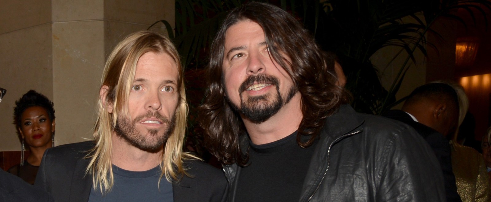 Taylor Hawkins Dave Grohl Foo Fighters 56th annual Grammy Awards Pre-Grammy Gala 2014