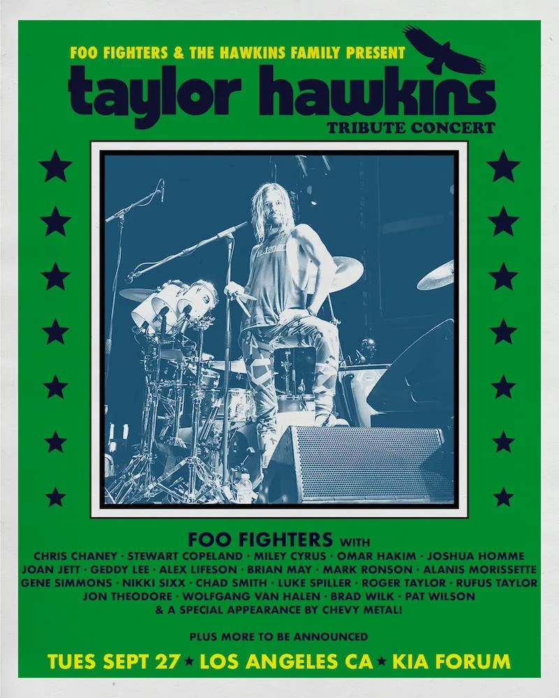 Taylor hawkins tribute Los Angeles