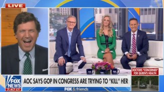 Tucker Carlson’s Cringey Impression Of Alexandria Ocasio-Cortez Isn’t Even The Worst Part Of His ‘Fox And Friends’ Appearance