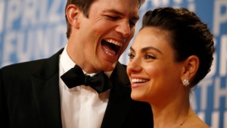 Mila Kunis And Ashton Kutcher Would Like You To Know That They Don’t Close The Bathroom Door Anymore