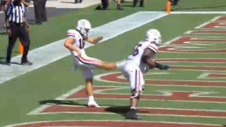 Arizona’s Punter Had A Punt Blocked By A Teammate