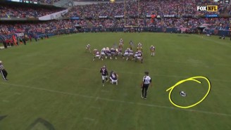 The Bears Got A 15-Yard Penalty For Trying To Dry The Field With A Towel Before A Field Goal Attempt
