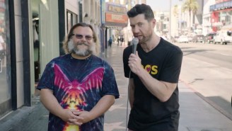 Billy Eichner Teams Up With Jack Black To Yell At People About Seeing ‘Bros’ In New ‘Billy On The Street’ Video