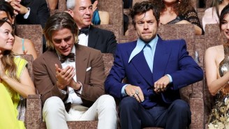 Sadly, A New Angle Of The Chris Pine/Harry Styles ‘Spitting’ Footage May Disappoint The Spit Truthers