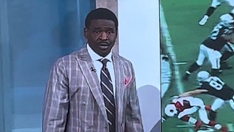 Michael Irvin Left His Glasses At His Hotel And Couldn’t ‘See Anything’ While Doing ‘NFL Gameday’