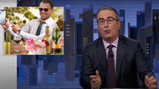 John Oliver Couldn’t Resist Taking A Swing At Leo DiCaprio’s Infamous ‘May To December Love Life’ On ‘Last Week Tonight’