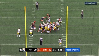 The Steelers Blocked A Game-Winning Extra Point From The Bengals To Force Overtime