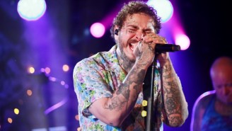 Post Malone Falls And Injures His Ribs On Stage, And Returns To Perform Shortly After