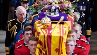 A Spider On The Queen’s Coffin Had People Caught Up In A Web Of Fascination