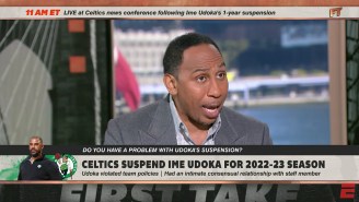 Stephen A. Smith And Malika Andrews Had A Heated Exchange On ‘First Take’ Over The Ime Udoka Suspension