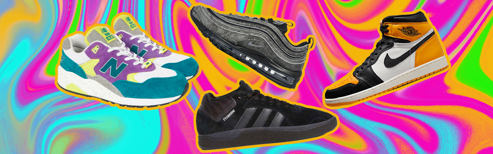 The grey 97s Week's Best Sneakers, Feat COMME des GARÇONs Air Max 97s