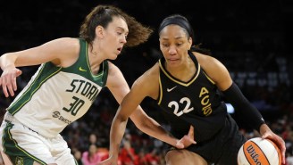 The Aces Won Game 2 In An Epic Duel Between A’ja Wilson And Breanna Stewart