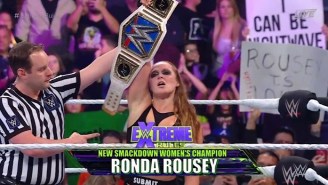 Ronda Rousey Won The WWE Smackdown Women’s Title At Extreme Rules