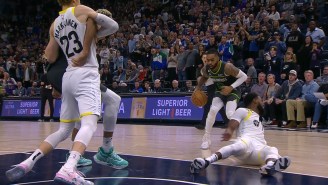 D’Angelo Russell Put Mike Conley On Skates To Force Overtime In Wolves-Jazz