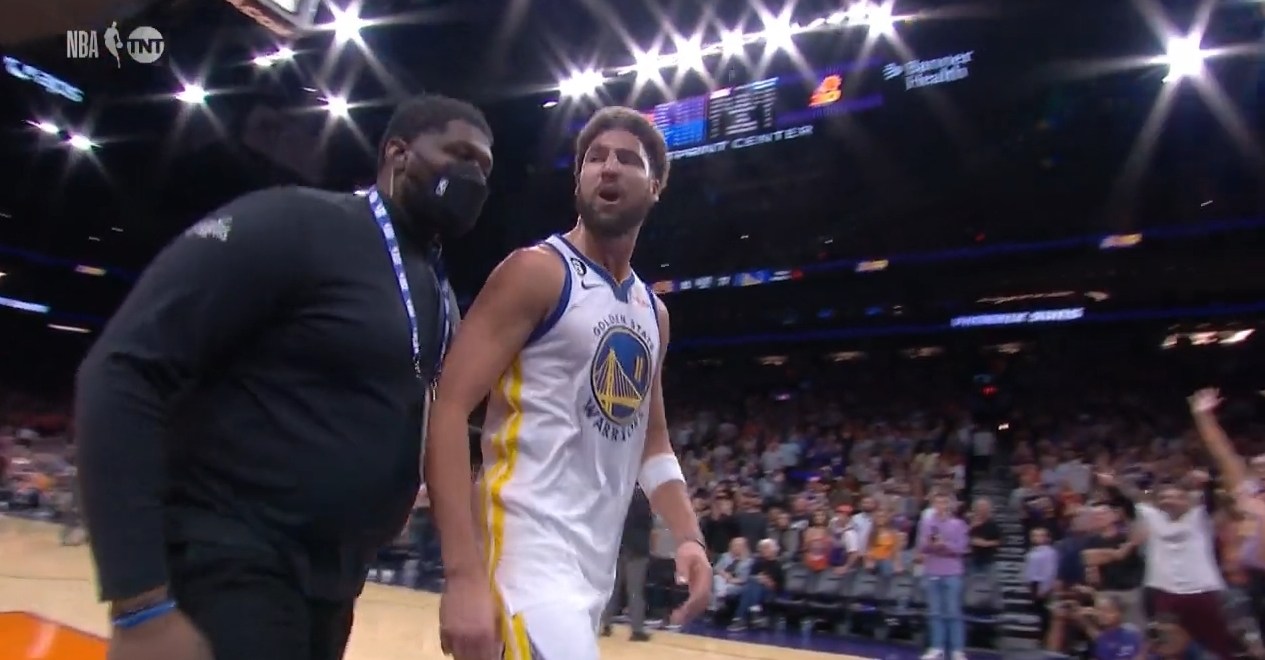 Suns vs Warriors: Klay Thompson ejected for first time in career