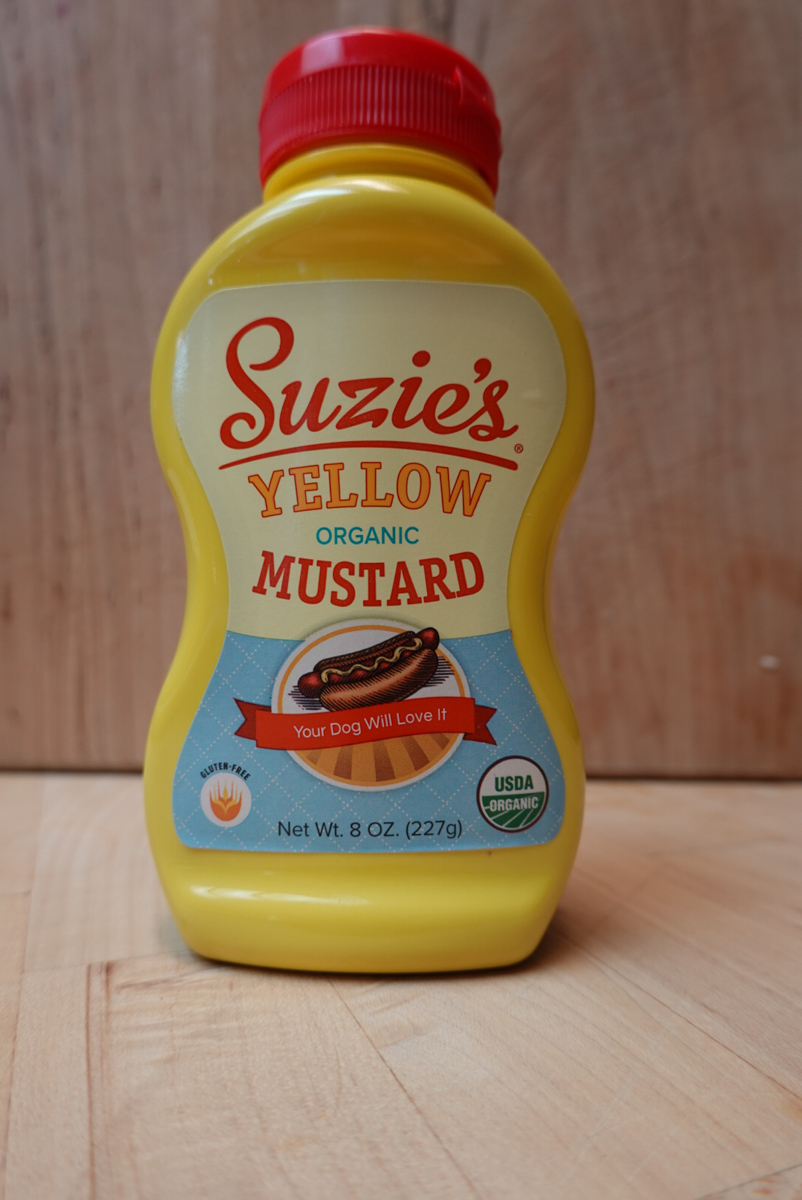 Suzie's Organic Yellow Mustard