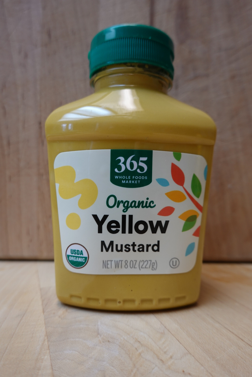 365 Organic Yellow mustard