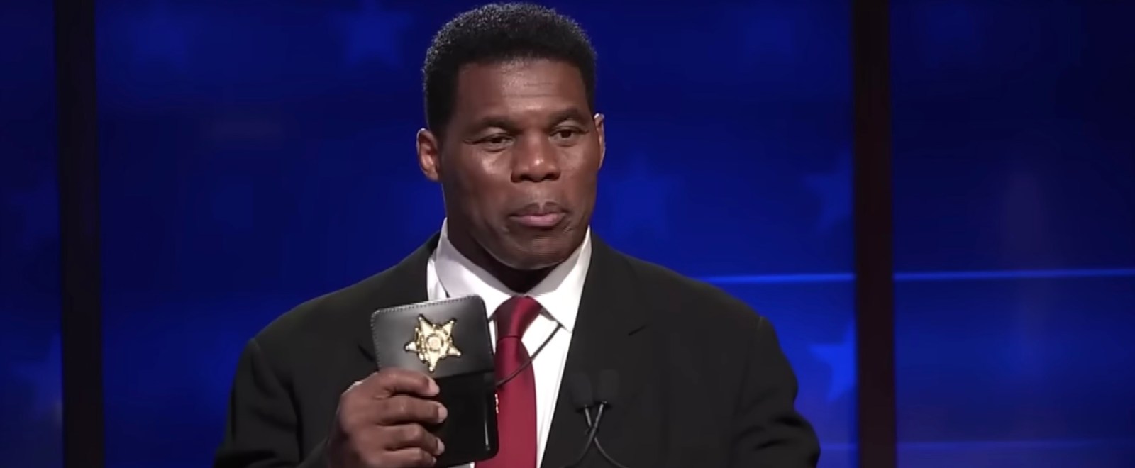 Herschel Walker Toy Badge