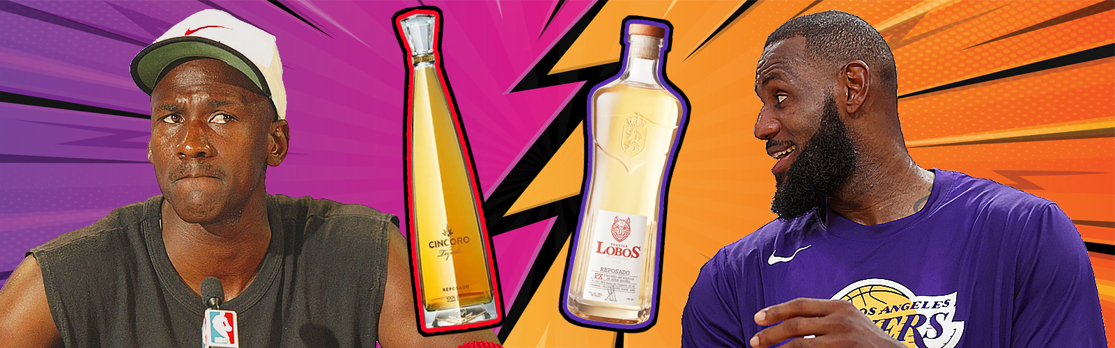 LeBron vs. Jordan Tequila